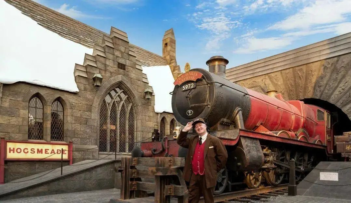 ▲霍格沃茨专列