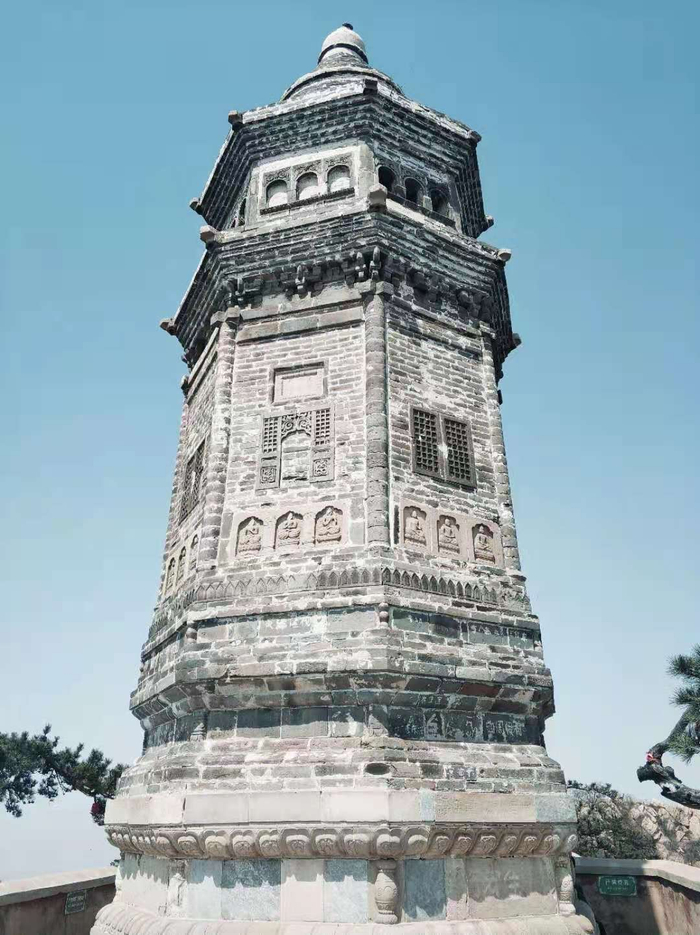 盘山景区定光佛舍利塔