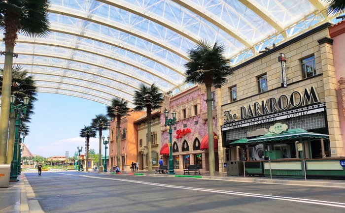 ▲好莱坞大道街景