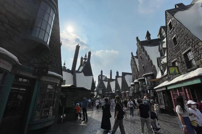 ▲霍格莫德村庄