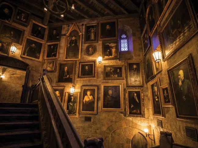 ▲霍格沃茨城堡内实景