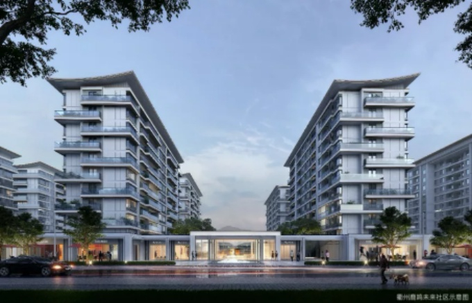 （效果图，宁波绿城供图，央广网发）