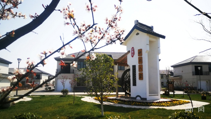 美丽乡村周黄（央广网发 徐越峰摄）