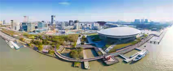 图说：上海自贸区世博片区“十四五”规划发布。世博管理局供图