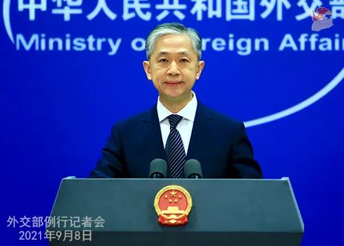 汪文斌（图源：外交部网站）