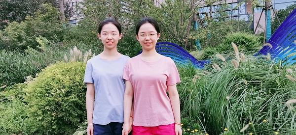 图说：医学新生里有一对双胞胎姐妹
