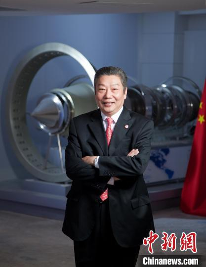 图为中国航空学会理事长林左鸣 孟彦 摄