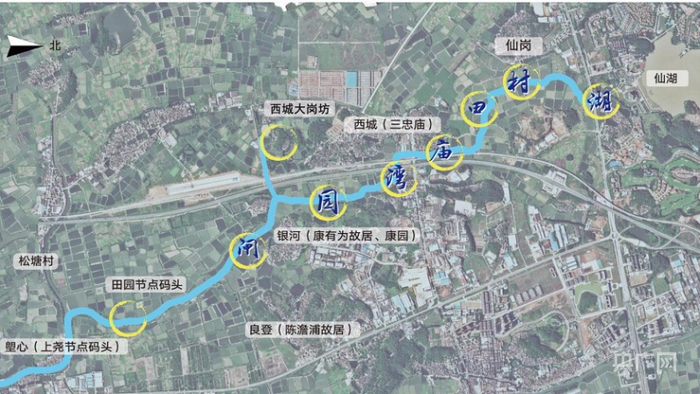 有为水道示范片区。（央广网发 通讯员南宣供图）