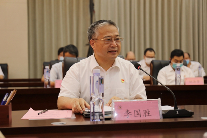 ▲李国胜（资料图 图片来源：黄淮学院官网）