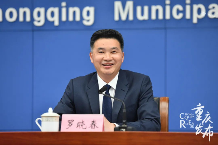 罗晓春介绍相关情况 邹乐 摄