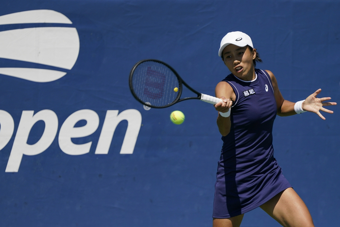 张帅在比赛中。