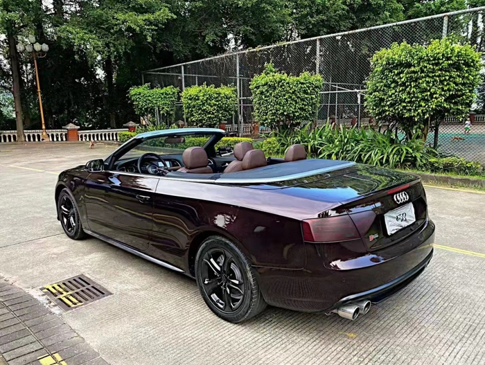 16款奥迪a5售价12万两门四座敞篷版爆改剪刀门超高回头率