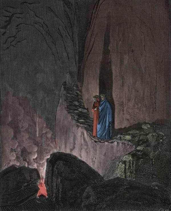 古斯塔夫·多雷（Gustave Doré）绘《地狱篇》二十六歌插图