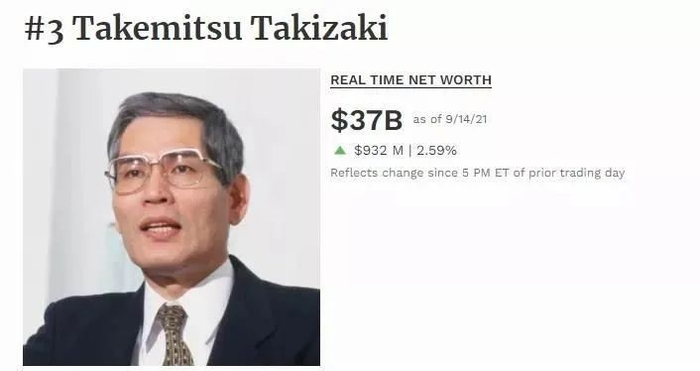 滝崎武光 图片来源：福布斯官网截图