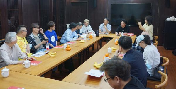 “白描精神——纪念贺友直先生”座谈研讨会现场（上海古美艺术中心）