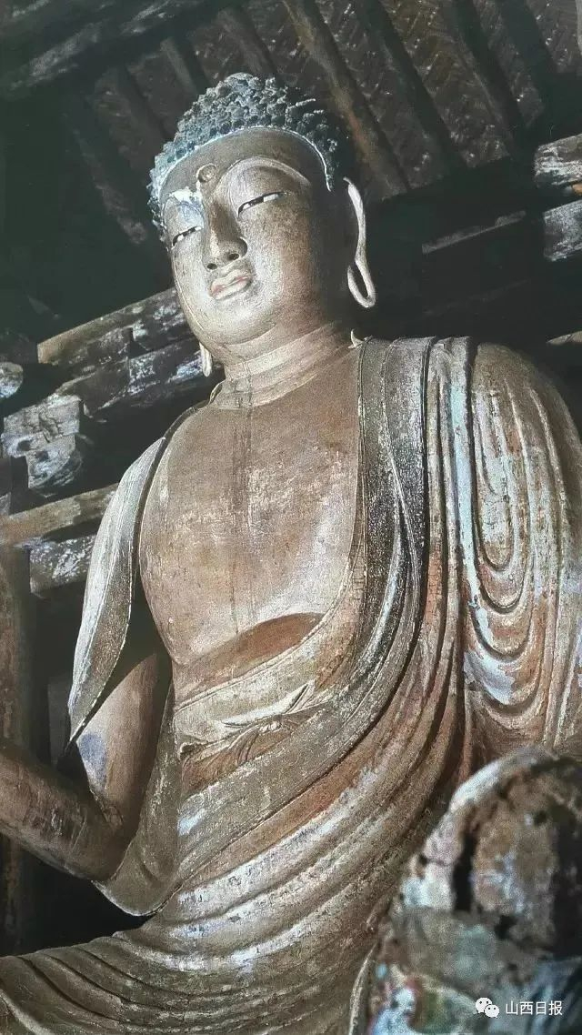 ▲  青莲寺彩塑