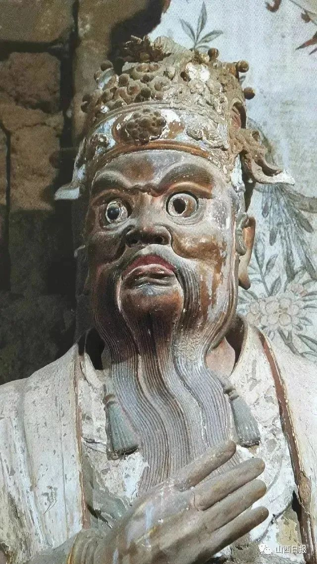 ▲  青莲寺彩塑