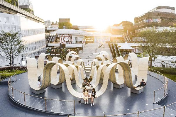 图说：前滩太古里  采访对象供图（下同）