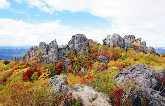 佳木斯桦南七星峰国家森林公园：佳木斯市大亮子河红松母树林场境内。