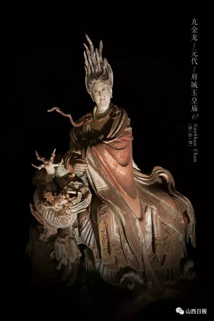 ▲  玉皇庙彩塑