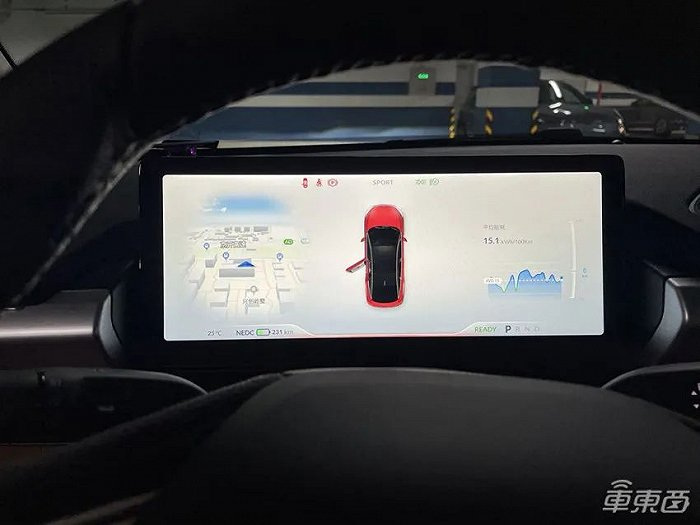 ▲车东西之前试驾小鹏P5的平均能耗为15.1kWh