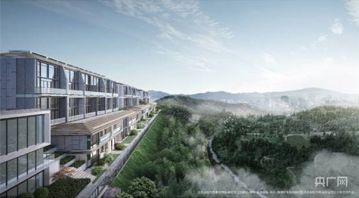 云上十二峯示意图（央广网发 云上十二峯供图）