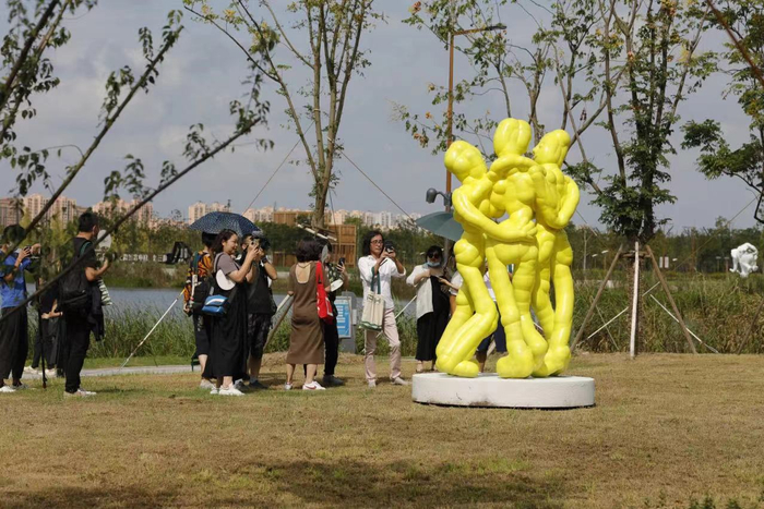 “第二届‘上海之鱼’国际公共艺术双年展”展览现场