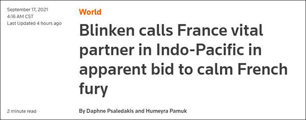 路透社报道截图 