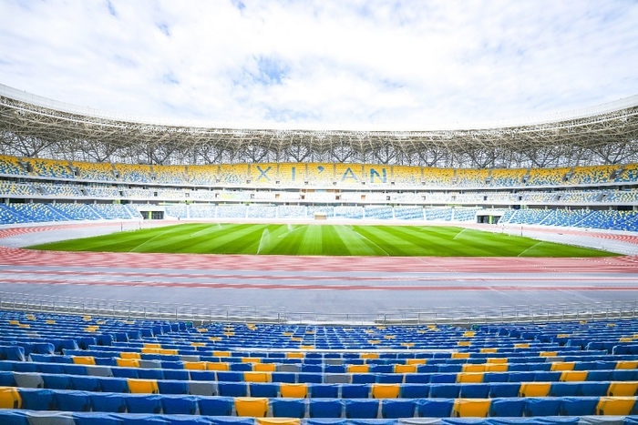 西安奥体中心主体育场内景（央广网发 马文杰 供图）