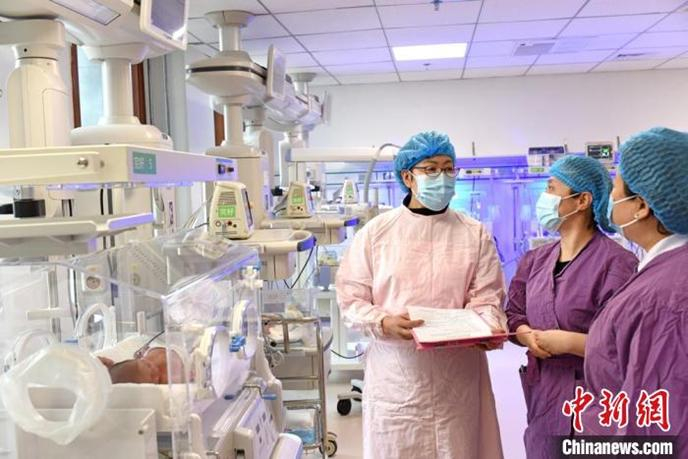 资料图：医院妇产科。白银市委宣传部供图