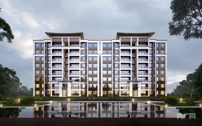 建发和玺洋房意境图（央广网发 重庆建发和玺供图）