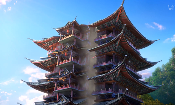 登天阁之战，文字化作画面