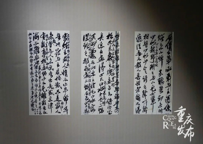 与姚石倩书 吴汪洋 摄