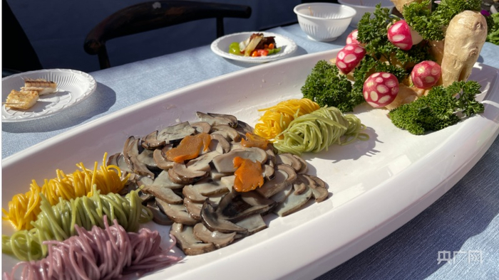 “寻味雪都阿勒泰”第二届阿勒泰美食文化旅游节现场。央广网发