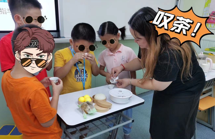 学粤语，领略广府文化先从“一盅两件”开始。受访者供图