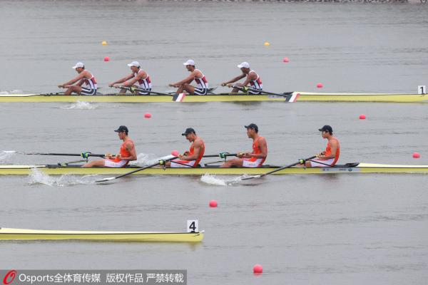 全运会赛艇项目落下帷幕。Osports图