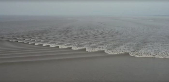 鱼鳞潮（央广网发 受访者供图）