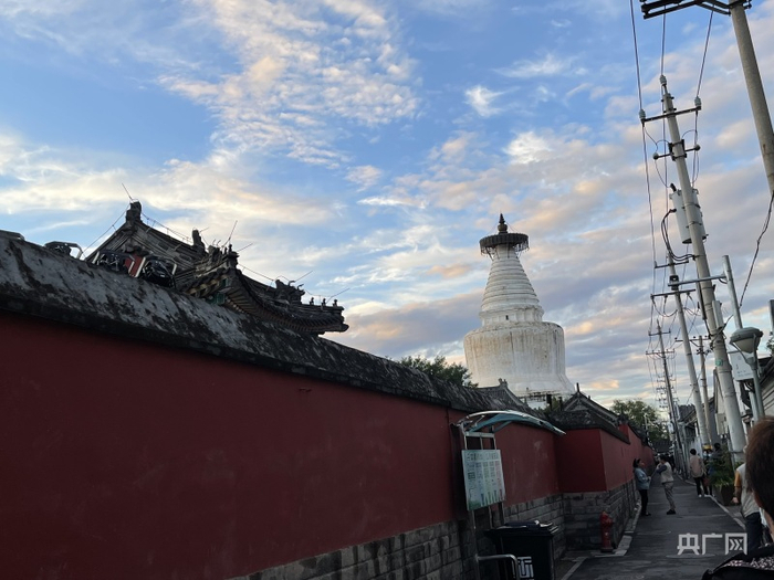 北京市西城区文物建筑（央广网记者 黄玉玲 摄）