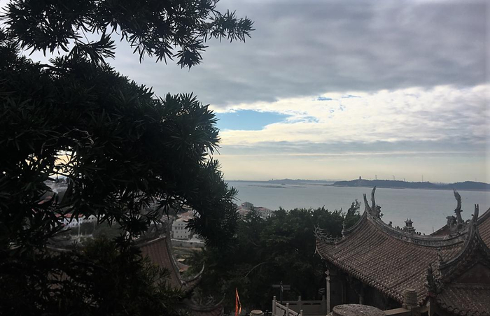 湄洲岛上的妈祖庙|摄自王千马