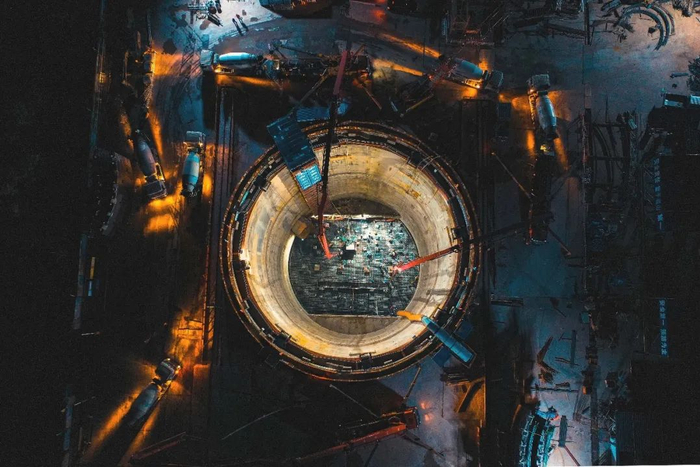 ▲粤海集团国家重大水利工程珠三角水资源配置工程地下盾构掘进施工