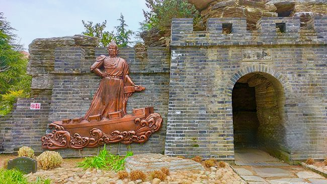 江湾公园韩世忠像上海热线/侬好上海图