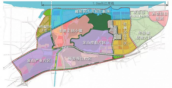 片区划分示意图