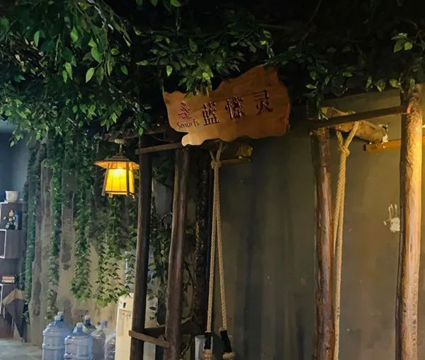 蓝惊灵密室体验馆静安店内&nbsp; 玩家网友供图