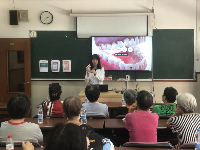 上海市健康科普服务（口腔健康）配送项目正式启动（央广网发 受访者供图）