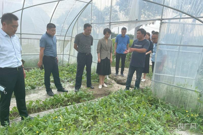 现场了解实情（央广网发 卫晓丽摄）