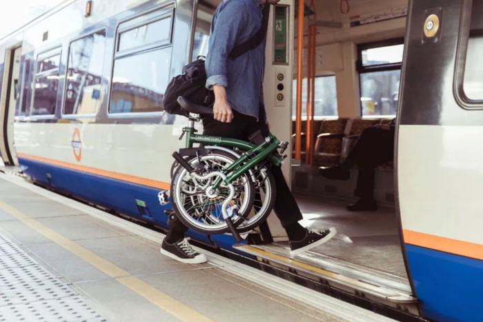 △一些人选择带着Brompton去旅行。