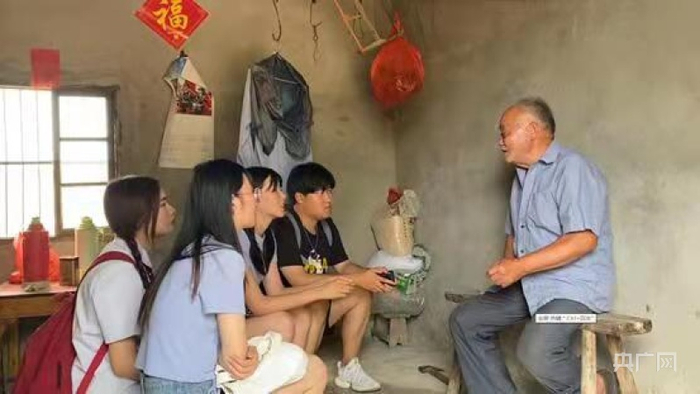 寻访现场（央广网发 通讯员供图）