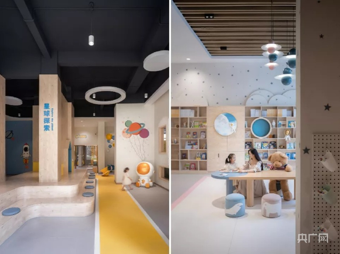 御璟悦来知鹭组团架空层实景（央广网发 华宇供图）