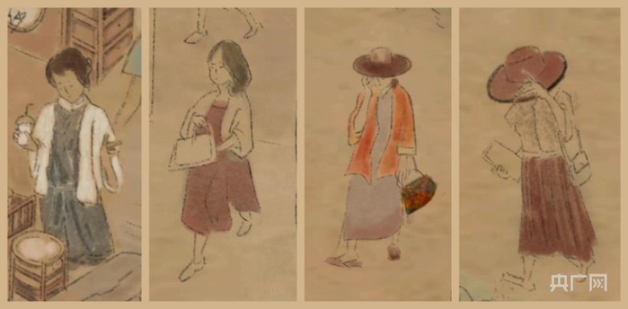 香云纱服装设计款式更趋年轻化。