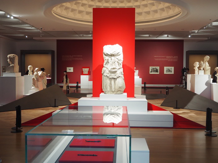 国际交流馆“古罗马：城市与帝国”展览现场